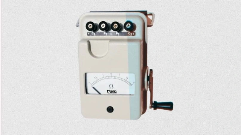 Analog Earth Tester Four Terminal